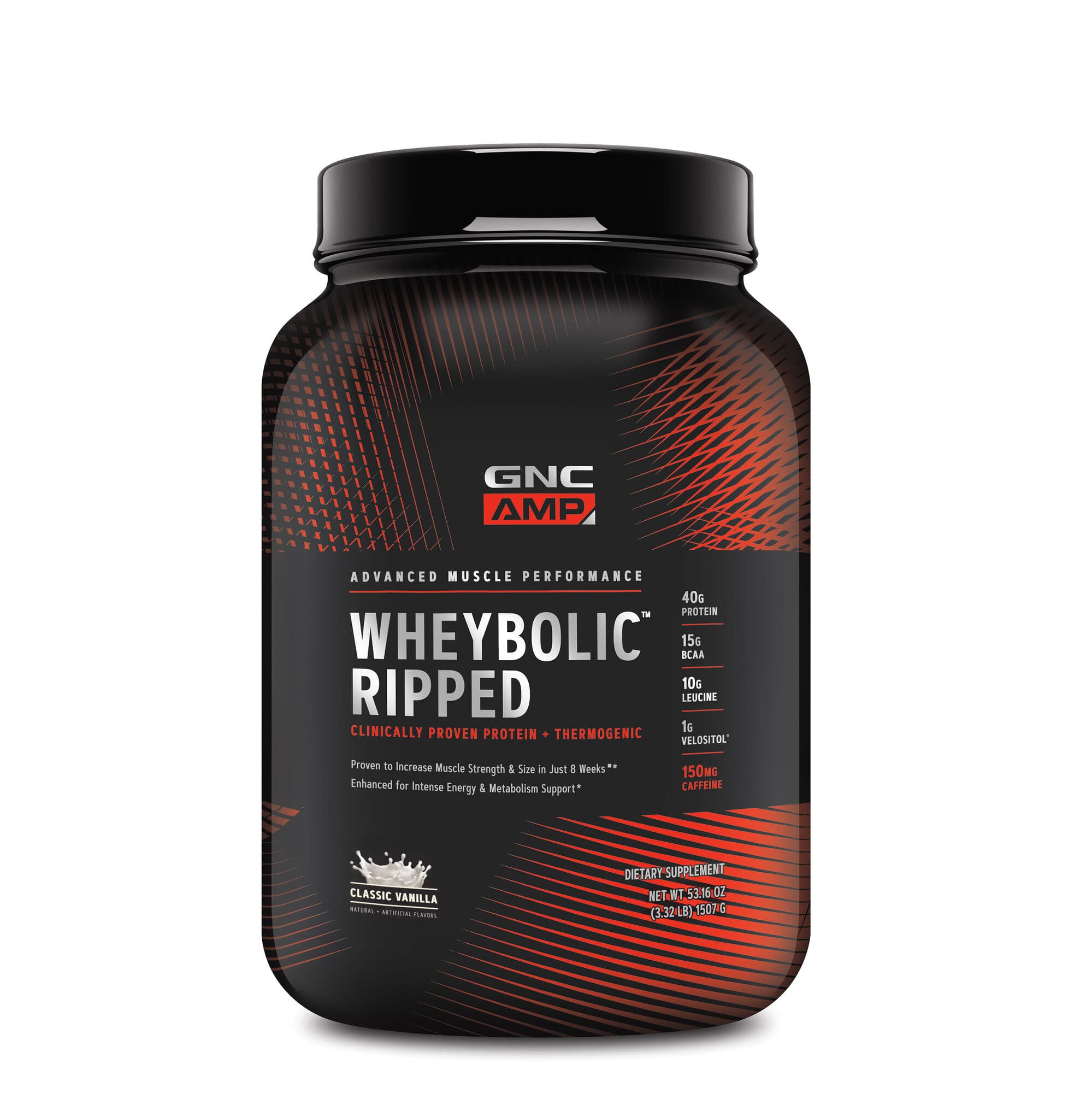 GNC AMP Wheybolic Ripped Whey Protein Powder
